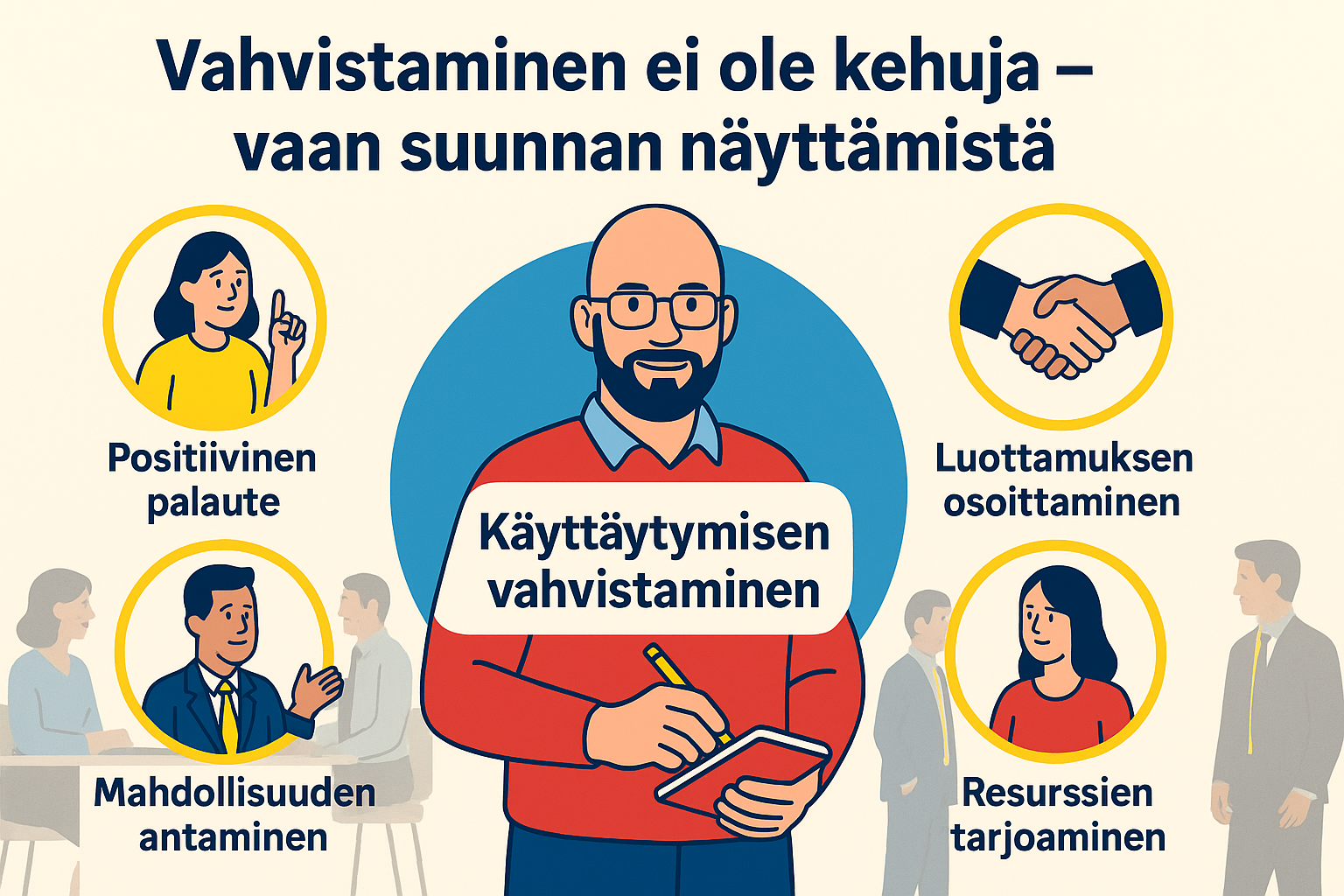Kuinka näyttää muille suuntaa?