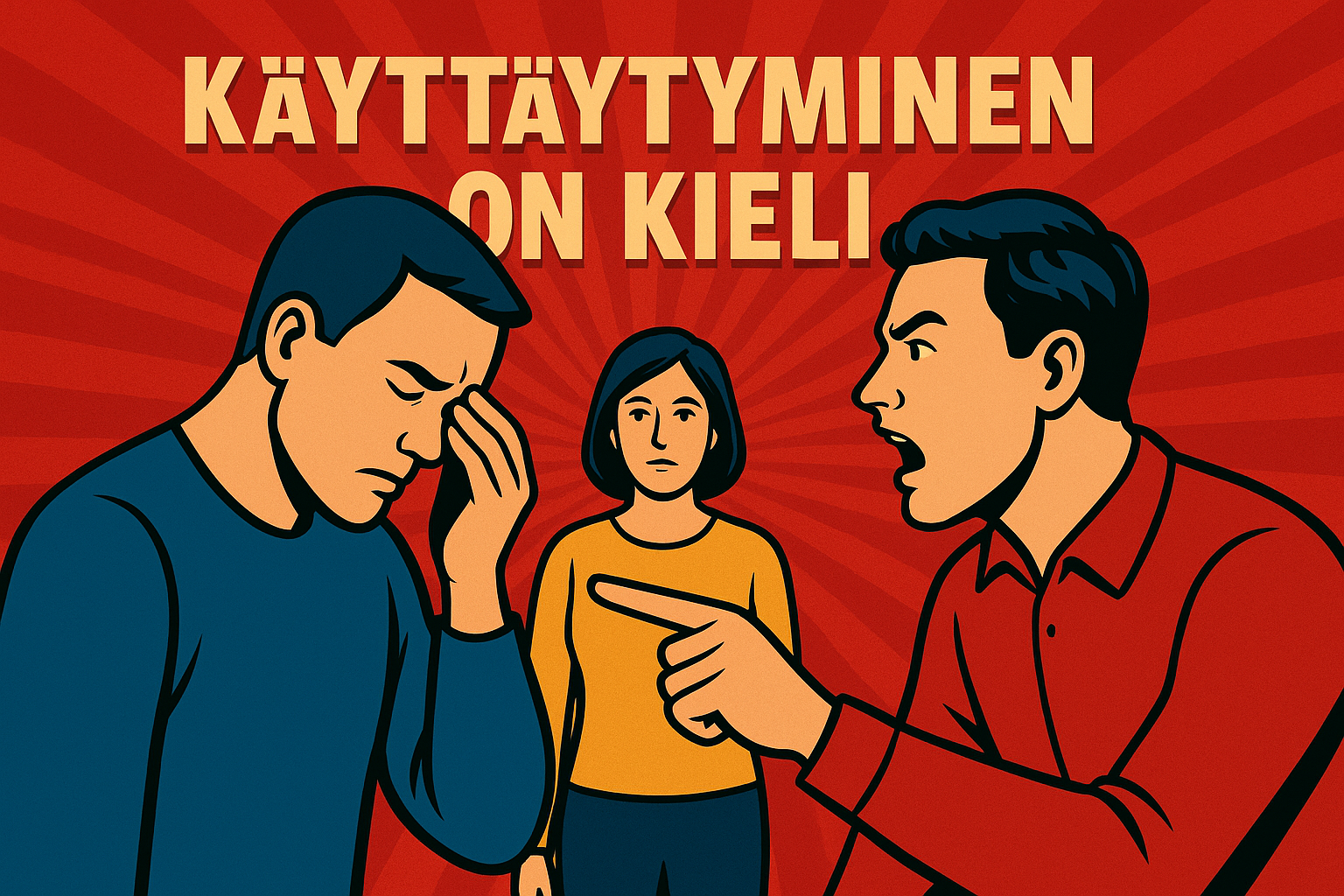 Käyttäytyminen kertoo missä ongelma on?