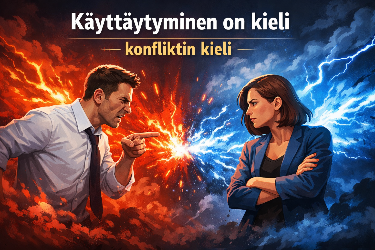 Mitä on konfliktin kieli?